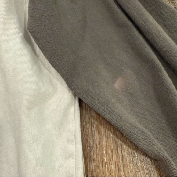 Vintage Y2K Hollister Baseball Shirt Men’s Large Logo Spell Out Preppy 90s Retro - Picture 5 of 8